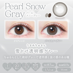 EverColor1day – Natural Pearl Snow Gray 日拋 每盒20片